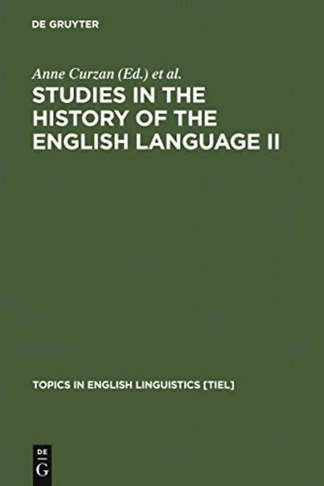 Studies in the History of the English Language I – Unfolding Conversations
