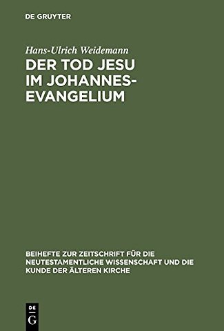 Der Tod Jesu im Johannesevangelium – Die erste Abschiedsrede als Schlüsseltext für den Passions– und Osterbericht
