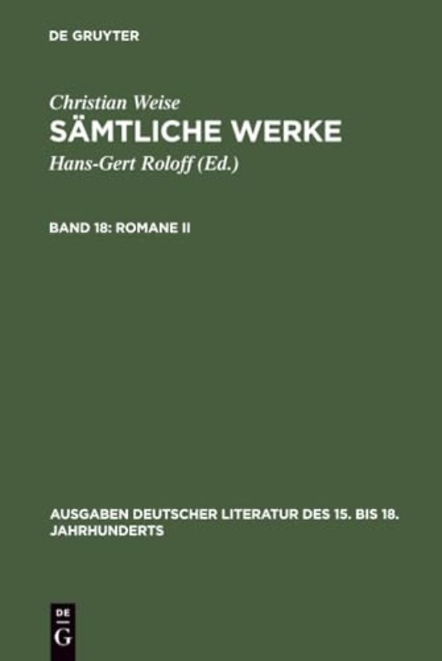 Romane II – [Die Drey Kluegsten Leute]
