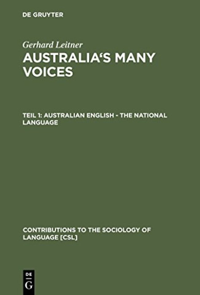 Australian English – The National Language