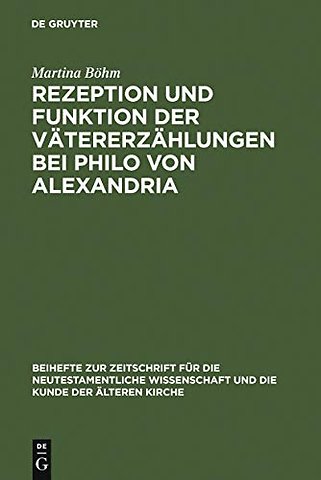 Rezeption und Funktion der Vätererzählungen bei – Zum Zusammenhang von Kontext, Hermeneutik und Exegese im frühen Judentum