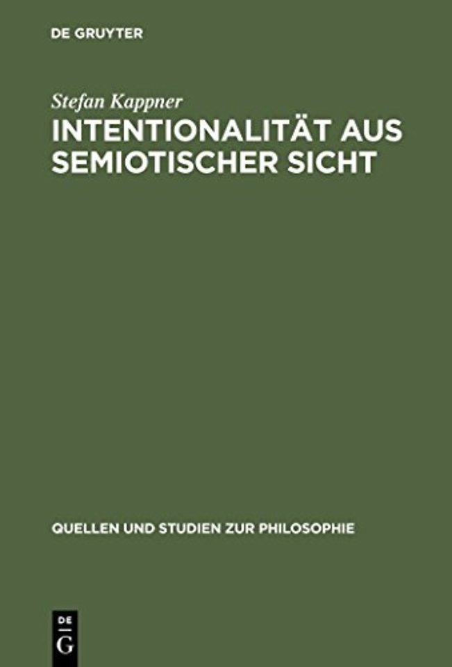 Intentionalität aus semiotischer Sicht – Peirceanische Perspektiven