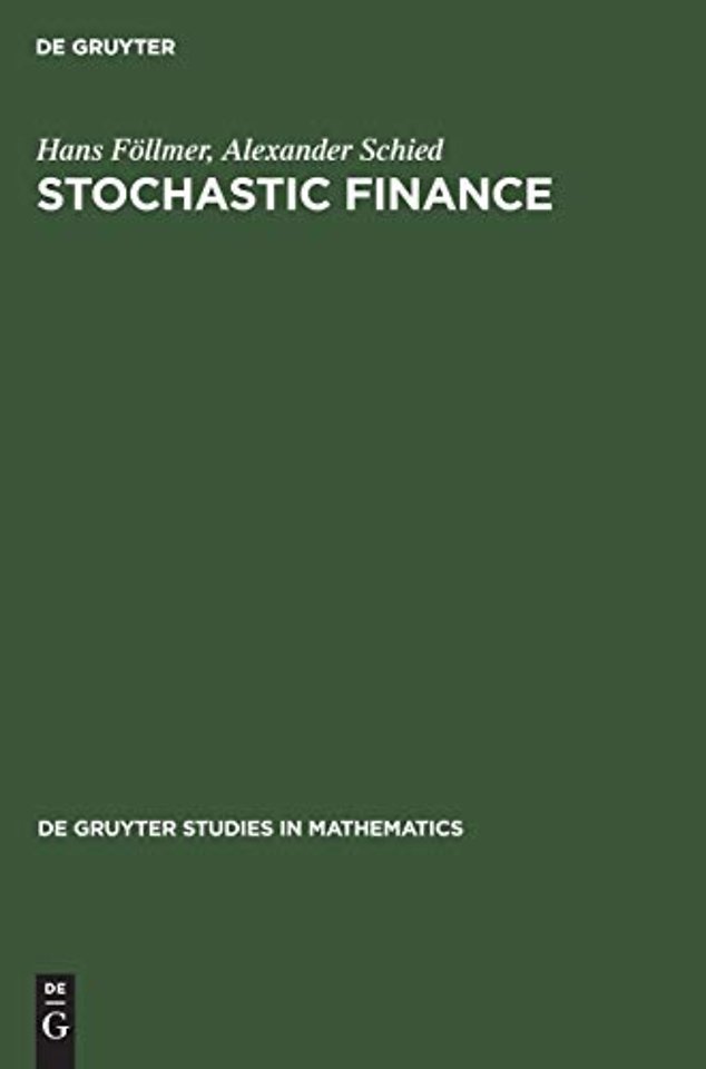 Stochastic Finance – An Introduction in Discrete Time