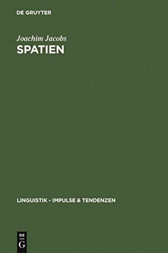 Spatien – Zum System der Getrennt– und Zusammenschreibung im heutigen Deutsch