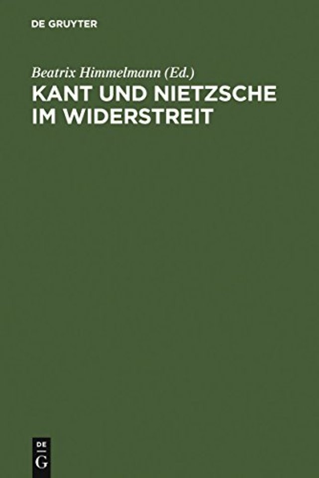 Kant und Nietzsche im Widerstreit – Internationale Konferenz der Nietzsche–Gesellschaft in Zusammenarbeit mit der Kant–Gesellschaft, Naumburg