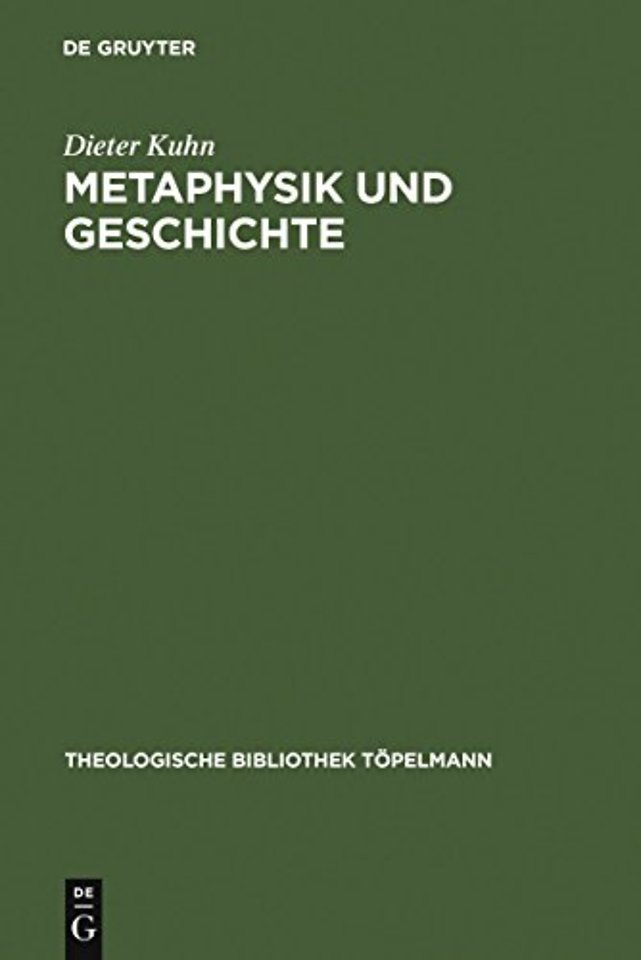 Metaphysik und Geschichte – Zur Theologie Ernst Lohmeyers