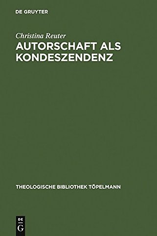 Autorschaft als Kondeszendenz – Johann Georg Hamanns erlesene Dialogizität
