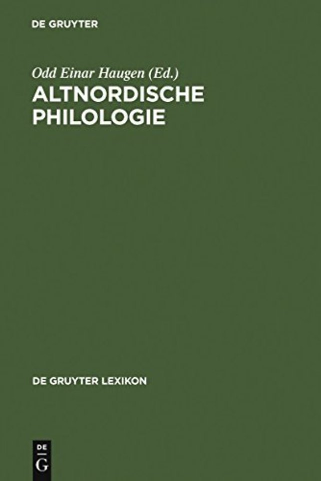 Altnordische Philologie – Norwegen und Island