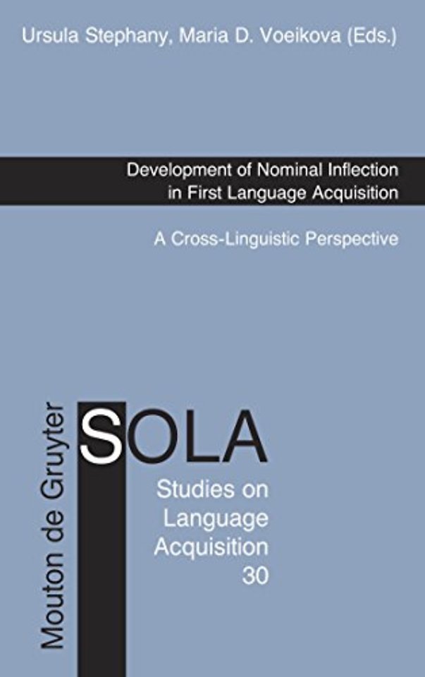 Development of Nominal Inflection in First Language Acquisition