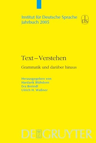Text – Verstehen – Grammatik und darüber hinaus