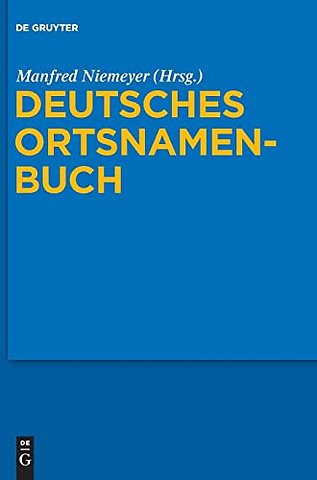 Deutsches Ortsnamenbuch