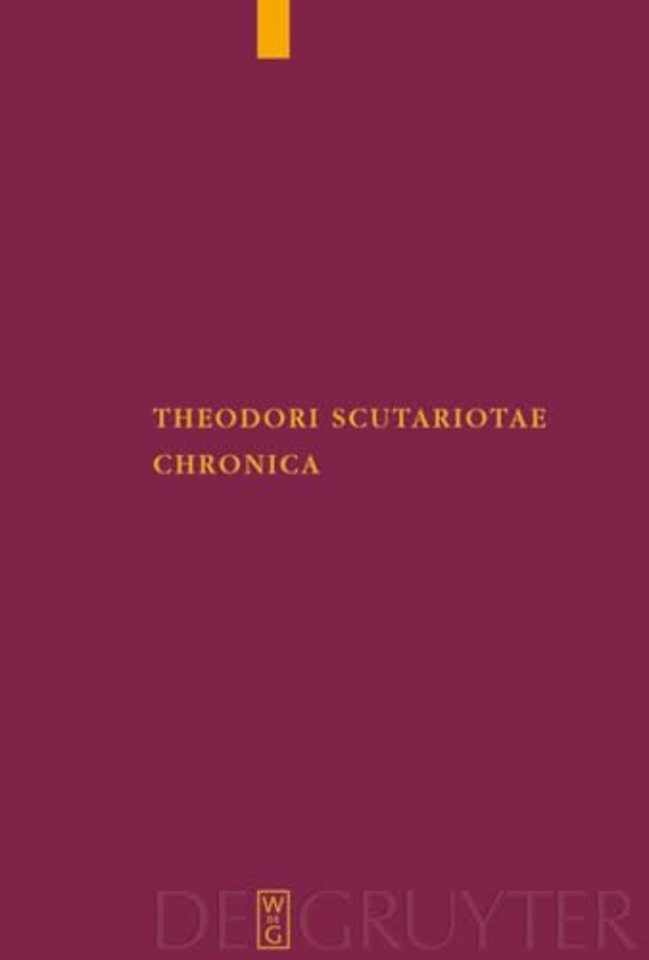 Theodori Scutariotae Chronica