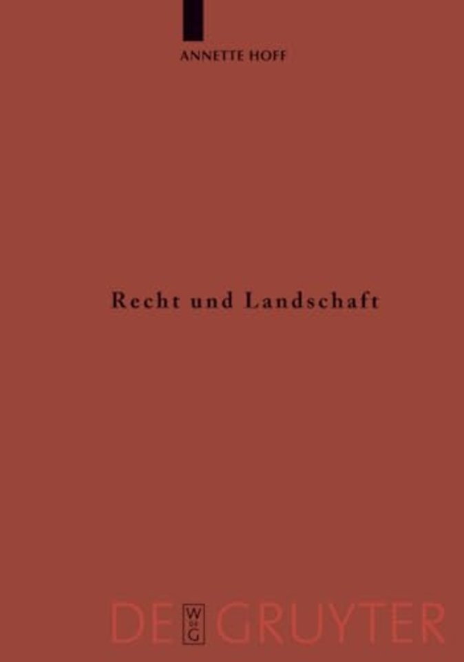 Recht und Landschaft