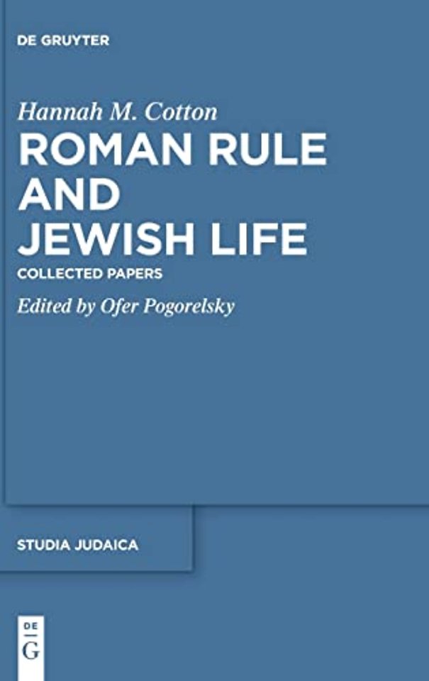 Roman Rule and Jewish Life