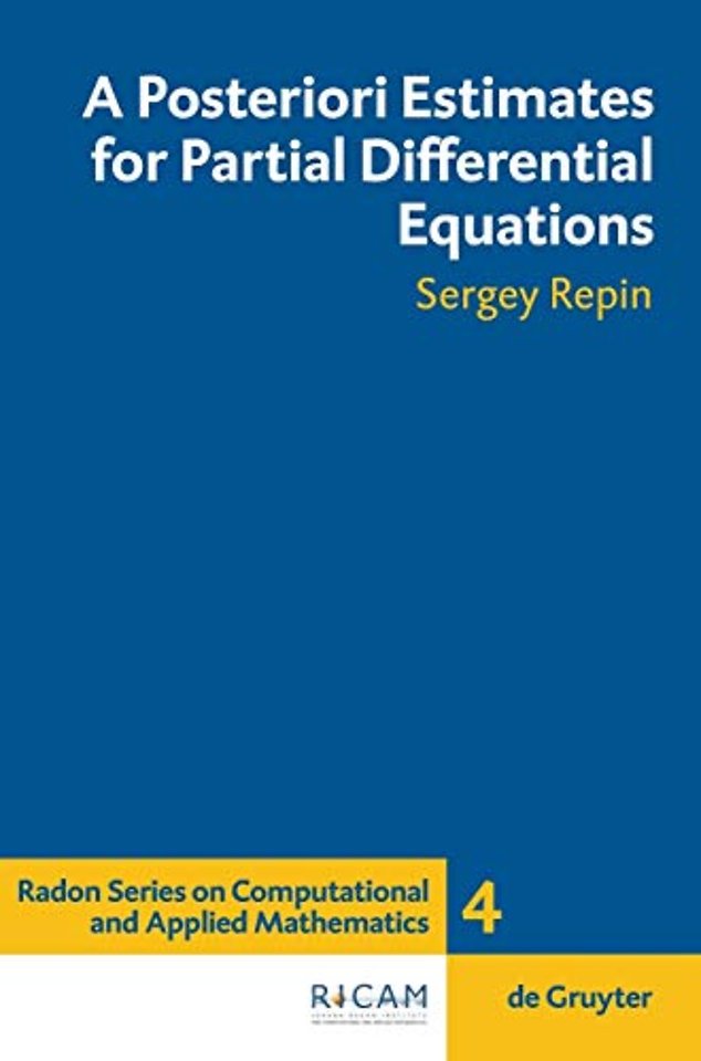 A Posteriori Estimates for Partial Differential Equations