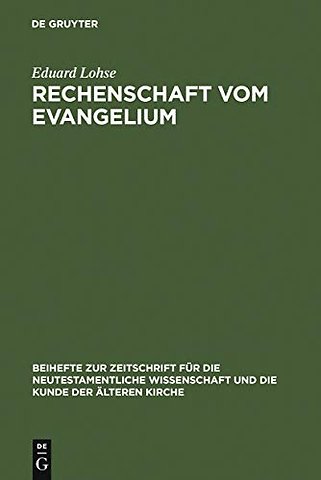 Rechenschaft vom Evangelium – Exegetische Studien zum Römerbrief