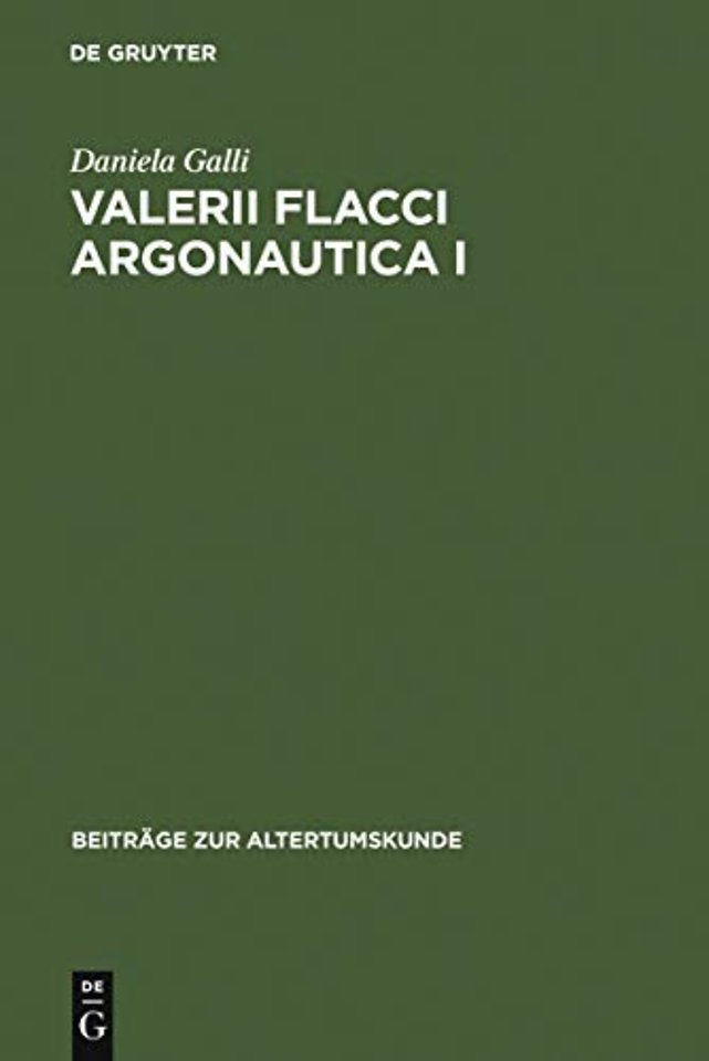 Valerii Flacci Argonautica I – Commento