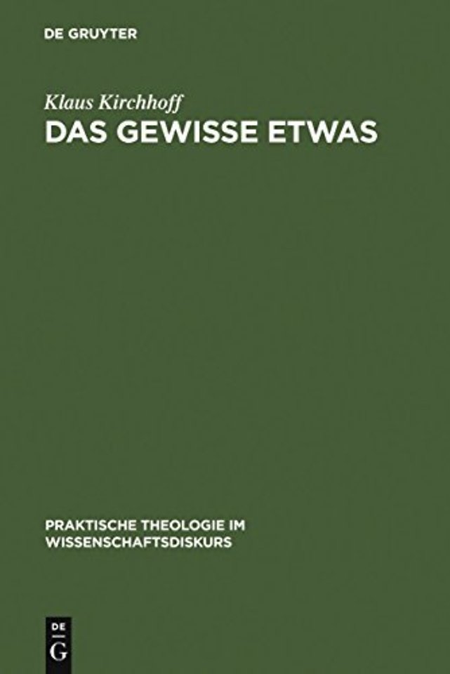 Das gewisse Etwas – Phänomenologische Ansätze in der Religionspädagogik