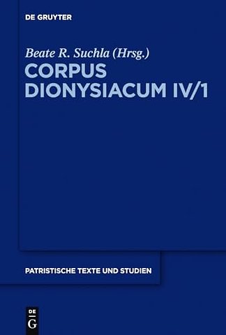 Ioannis Scythopolitani prologus et scholia in Dionysii Areopagitae librum `De divinis nominibus` cum additamentis interpretum aliorum