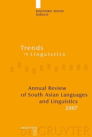 Annual Review of South Asian Languages and Lingu – 2007