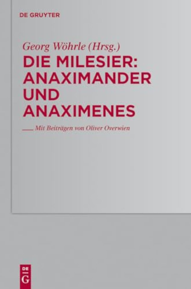 Anaximander und Anaximenes
