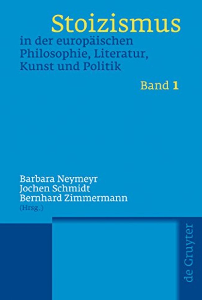 Stoizismus in der europäischen Philosophie, Lite – Eine Kulturgeschichte von der Antike bis zur Moderne