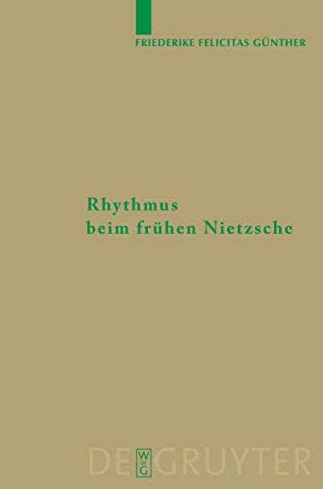 Rhythmus beim fruhen Nietzsche