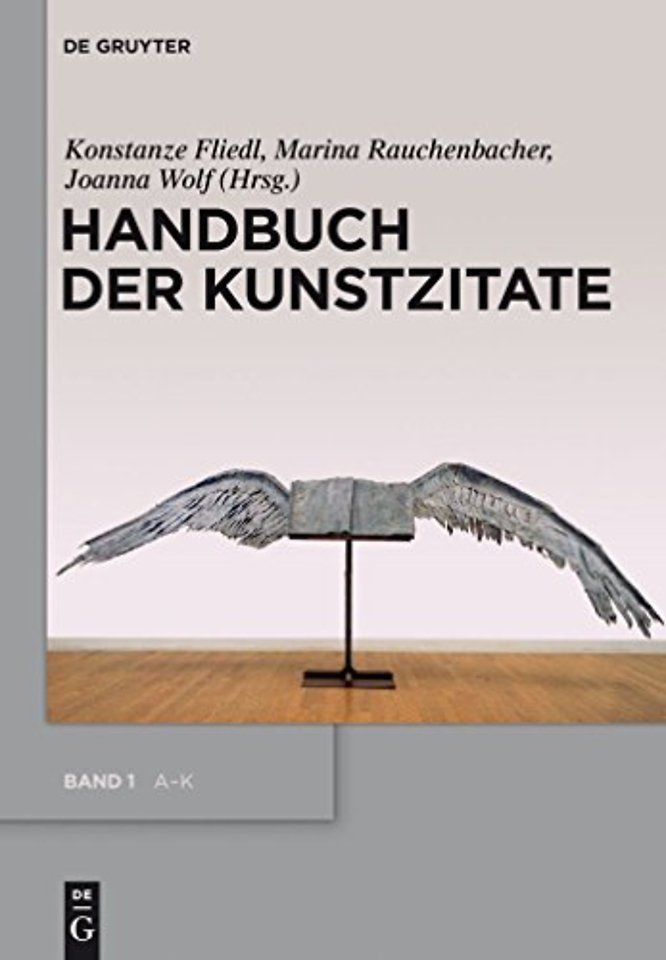 Handbuch der Kunstzitate – Malerei, Skulptur, Fotografie in der deutschsprachigen Literatur der Moderne