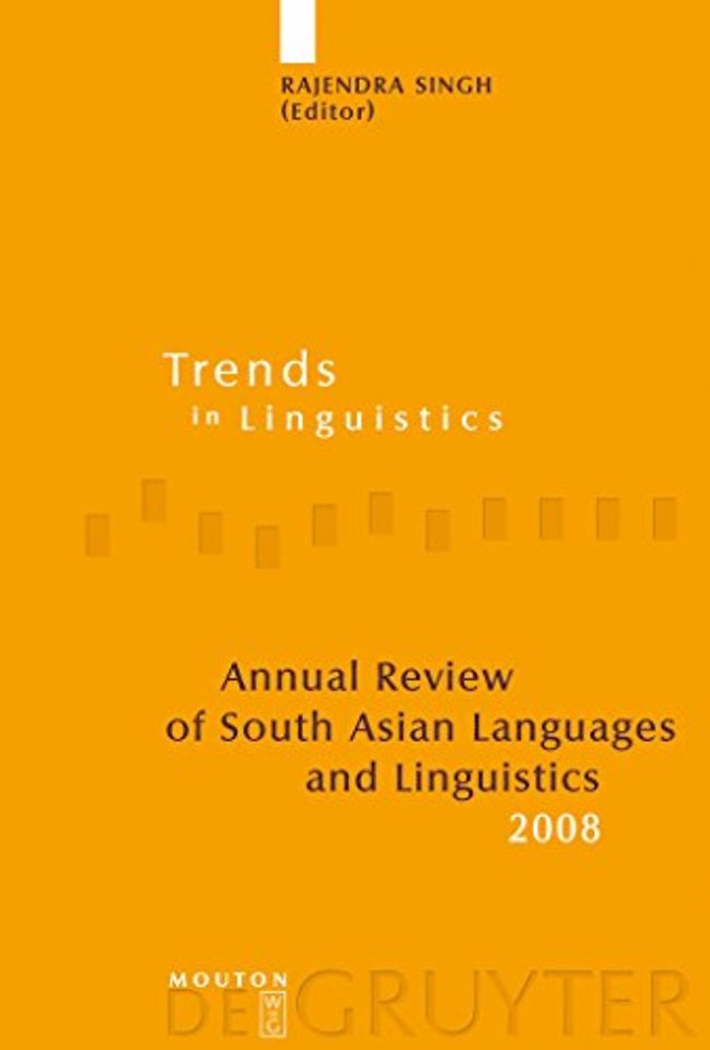 Annual Review of South Asian Languages and Lingu – 2008