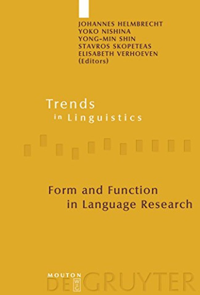 Form and Function in Language Research – Papers in Honour of Christian Lehmann