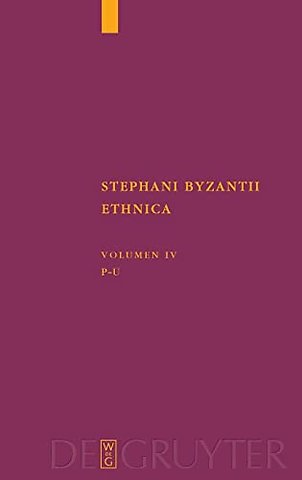 Pi – Ypsilon – Recensuerunt Germanice verterunt, adnotationibus indicibusque instruxerunt Margarethe Billerbeck et Arlette Neumann–Hartmann