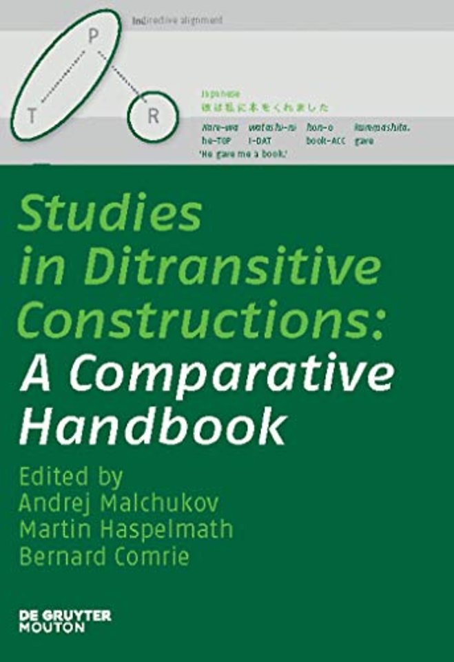Studies in Ditransitive Constructions – A Comparative Handbook