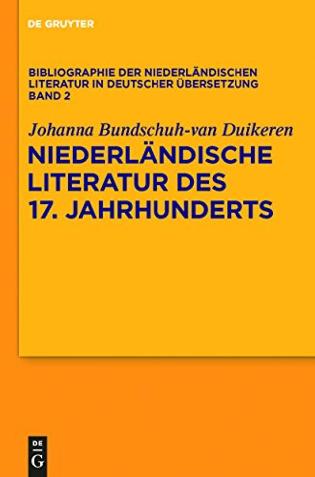 Niederländische Literatur des 17. Jahrhunderts