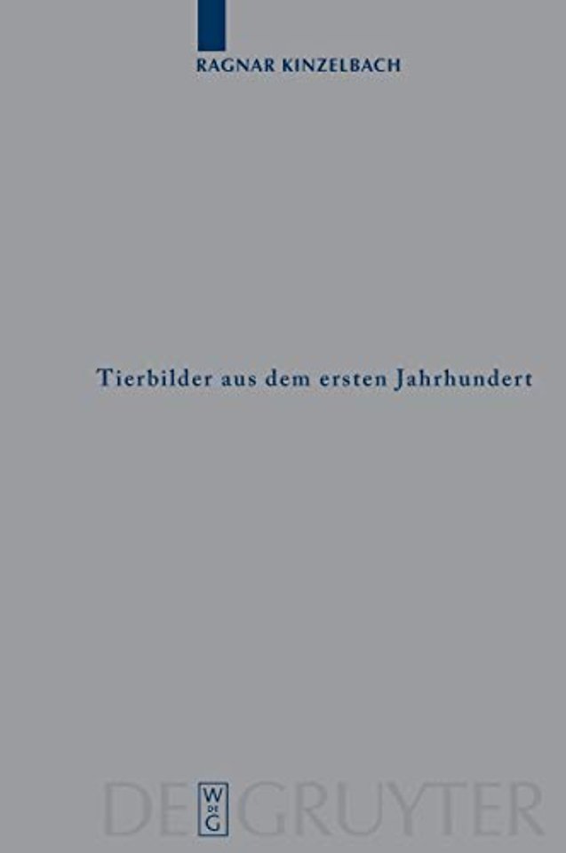 Tierbilder aus dem ersten Jahrhundert – Ein zoologischer Kommentar zum Artemidor–Papyrus