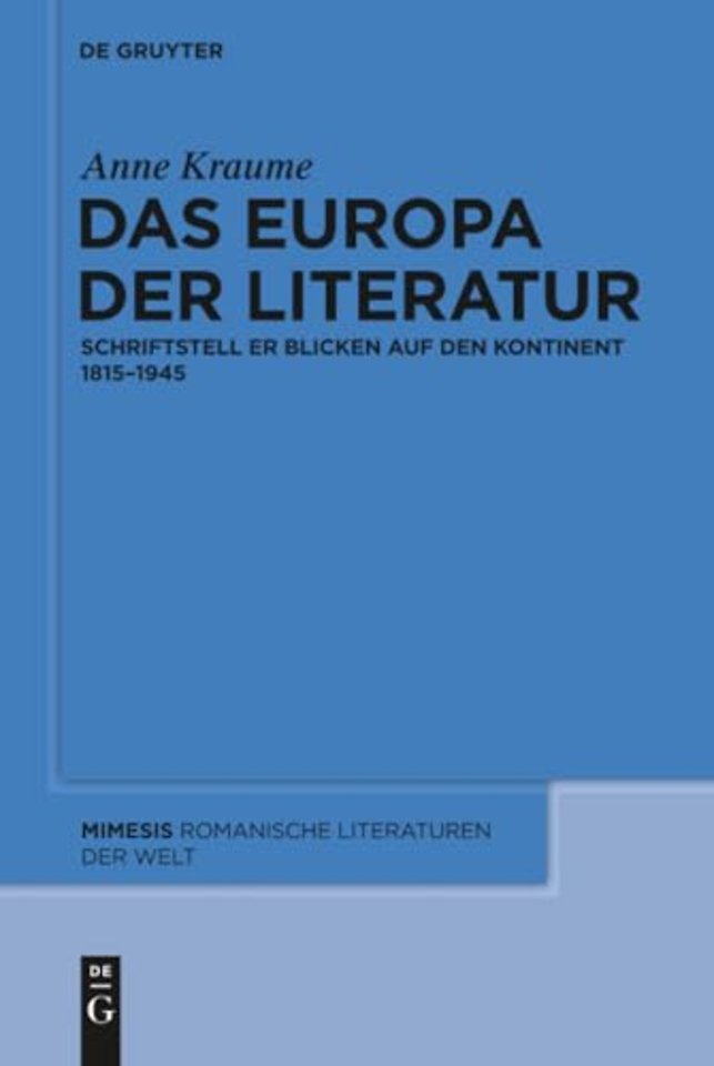 Das Europa der Literatur