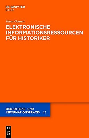 Elektronische Informationsressourcen Fur Historiker