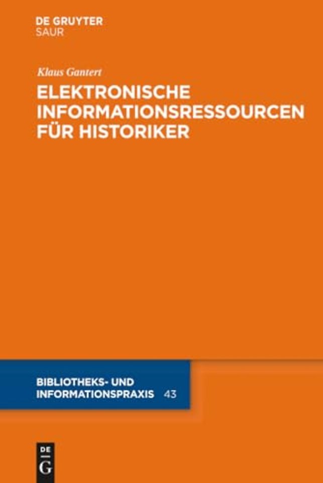 Elektronische Informationsressourcen Fur Historiker