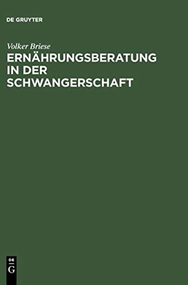 Ernahrungsberatung in Der Schwangerschaft
