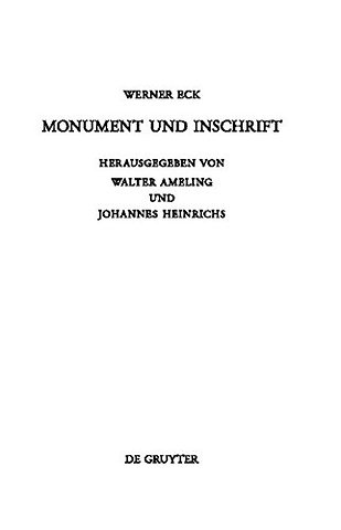 Monument und Inschrift