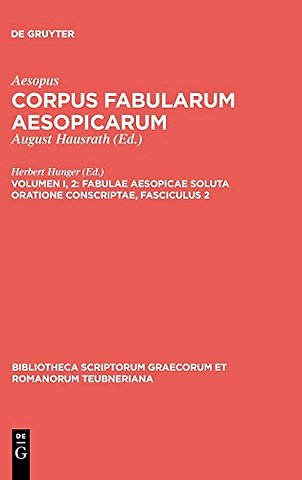 Fabulae Aesopicae soluta oratione conscriptae