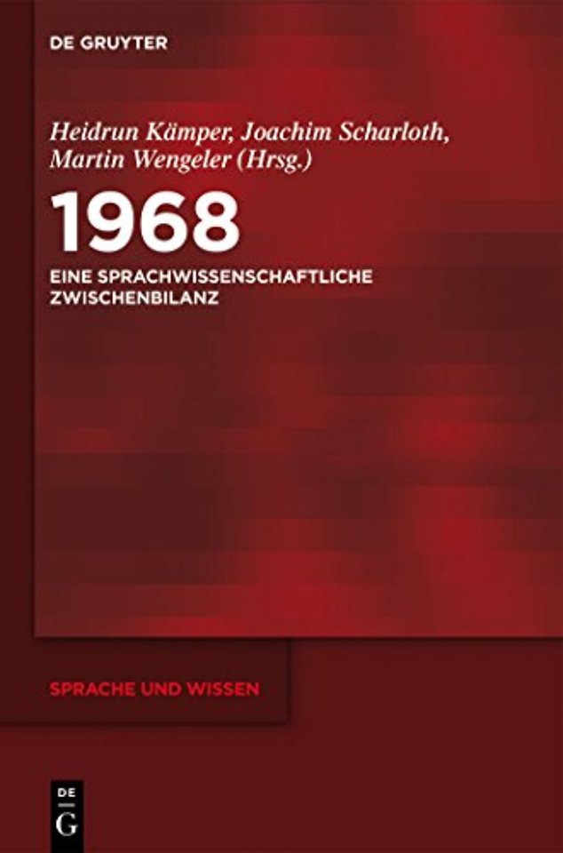 1968 – Eine sprachwissenschaftliche Zwischenbilanz