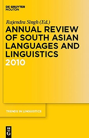 Annual Review of South Asian Languages and Lingu – 2010