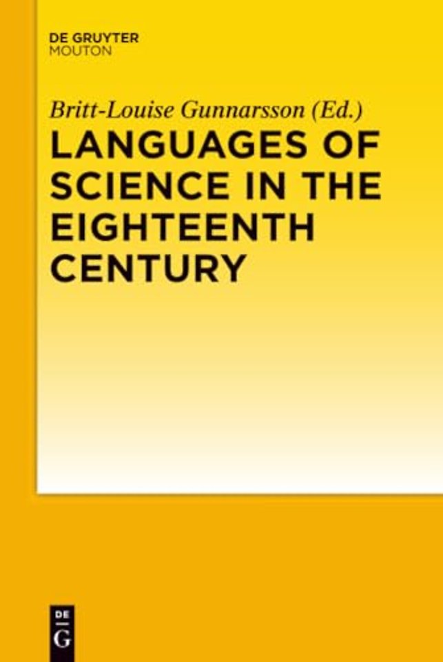 Languages of Science in the Eighteenth Century