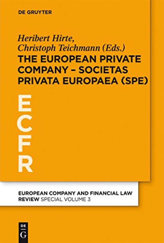 The European Private Company – Societas Privata Europaea (SPE)