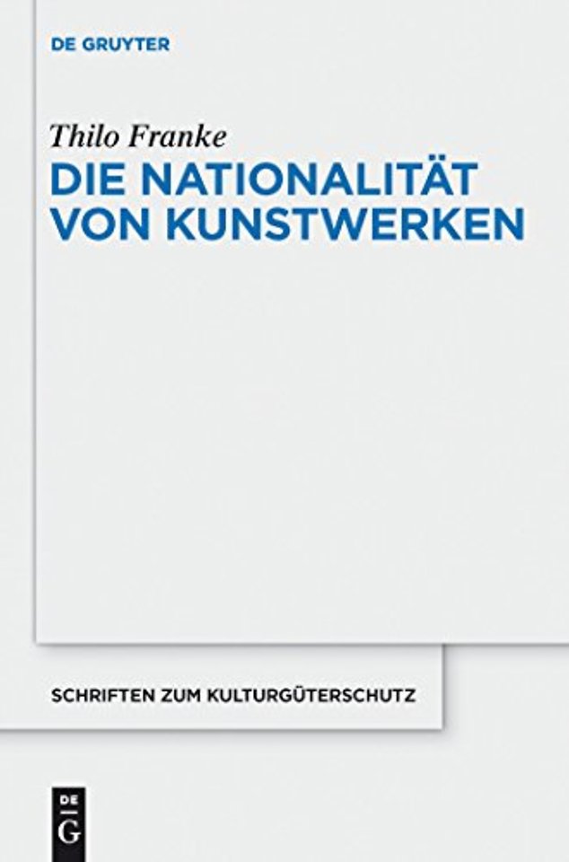 Die Nationalitat von Kunstwerken