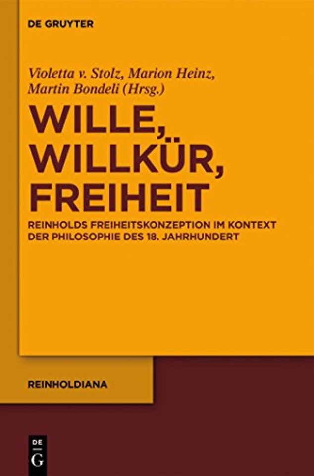 Wille, Willkur, Freiheit