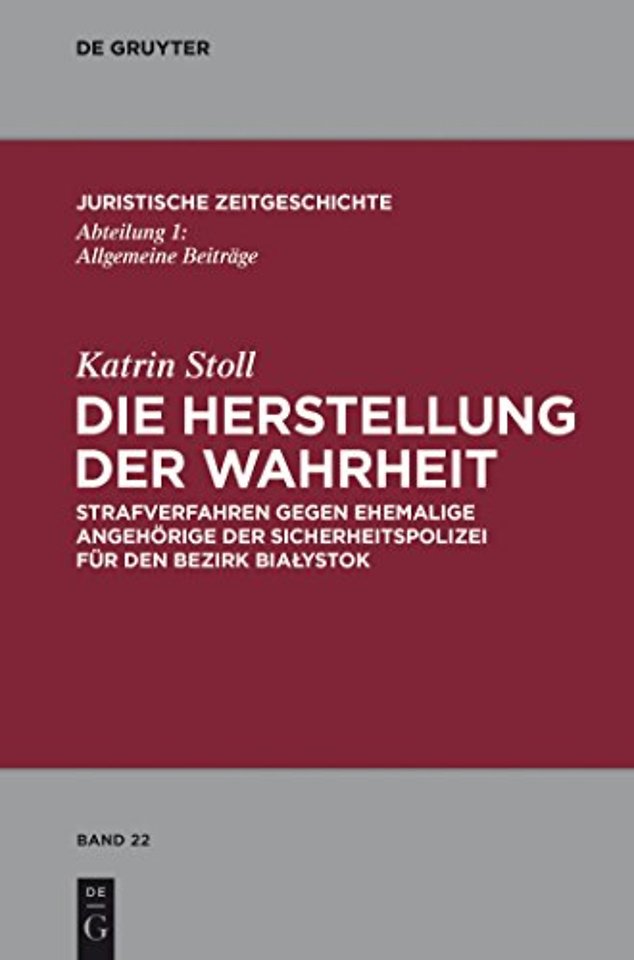 Die Herstellung der Wahrheit