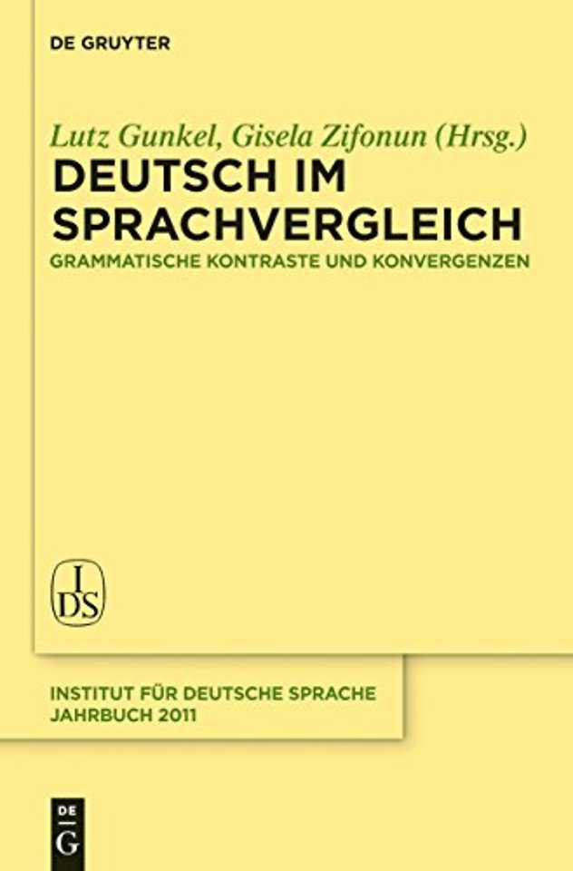 Deutsch im Sprachvergleich – Grammatische Kontraste und Konvergenzen