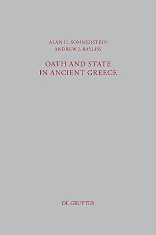 Oath and State in Ancient Greece