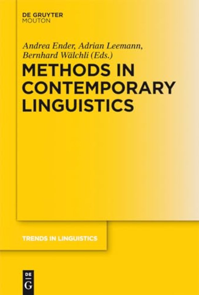 Methods in Contemporary Linguistics